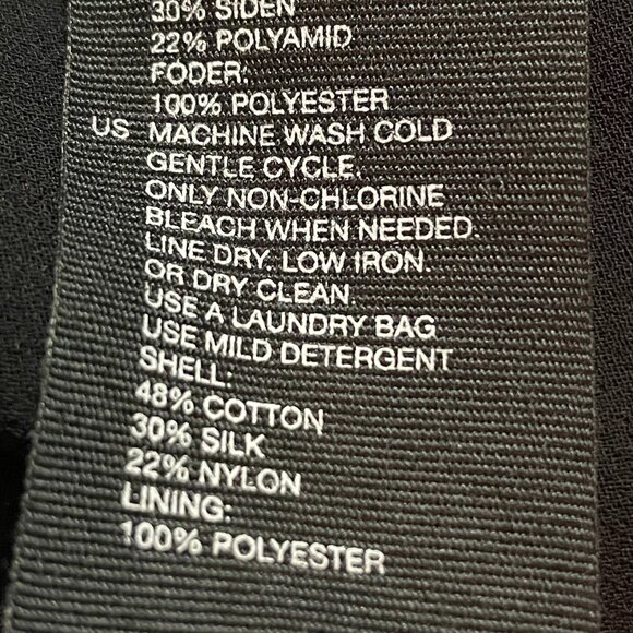 & Other Stories Iridescent Sheer Silk Organza Sleeveless Blouse - Picture 7 of 8